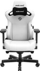 Anda Seat Kaiser Series 3 Premium Gaming Chair - L White (AD12YDC-L-01-W-PV/C)
