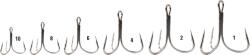 Mustad Ancora Mustad In-line Grip Treble Steel nr. 4 6buc (M.ITG58APTS.4)