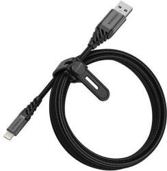 OtterBox Cablu de date OtterBox Premium USB/Lightning 2m Negru (78-52644)