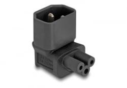 Delock Tápadapter IEC 60320 - C14 - C5, apa / anya, 2, 5 A, 90 -ban hajlított (80471) (80471)