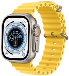 Tech-Protect Accesoriu smartwatch TECH-PROTECT Icon Pro compatibila cu Apple Watch 4/5/6/7/8/SE/Ultra 42/44/45/49mm Yellow (9490713930205)