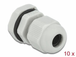 Delock PG7 tömszelence 10 db. szürke (60193)