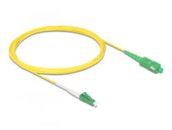 Delock Kábel, optikai szálas LC-APC > SC-APC Simplex egyszeres OS2, 3 m (83862) (83862)