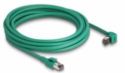 Delock RJ45 Hálózati kábel PROFINET SF/UTP 90 hajlított 3 m zöld (80124)