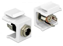 Delock Keystone modul DC 5, 5 x 2, 5 mm-es aljzat (86373)