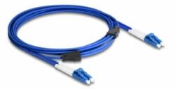 Delock Optikai kábel fém megerősítéssel LC Duplex - LC Duplex szimpla OS2 3 m (87921)