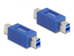Delock USB 5 Gbps Nemváltó B-típusú adapter apa - apa (67227) (67227) - aqua
