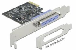 Delock PCI Express-kártya > 1 x Párhuzamos IEEE1284 (90500) (90500) - aqua