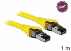 Delock RJ45 Cat. 8.1 S/FTP kábel vékony 1 m (86581) (86581)