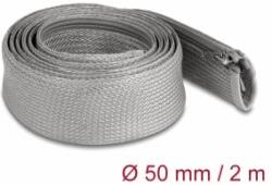 Delock Befont karmantyú zipzáras szorítóval hőállóság egészen 2 m x 50 mm-es szürke (20832) (20832)