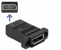 Delock System 45 DisplayPort adapter egyenes (81309) (81309) - aqua