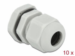 Delock PG11 tömszelence 10 db. szürke (60197)