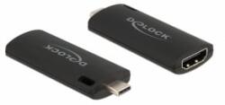 Delock HDMI video felvevő stick USB Type-C (88309) (88309) - aqua