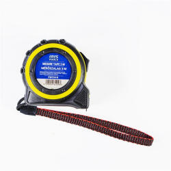  IRIS TOOLS ITMT310-B Mérőszalag, 3 méter hosszú, 16mm széles szalag, gumiborítású ház