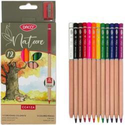 Daco Creioane colorate Daco CC412A nature, 12 culori (CC412A)