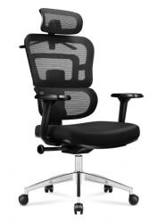 Mark Adler Ergonomikus ortopéd kényelmes irodai forgószék , deréktámasz fekete (Expert-49-Black)