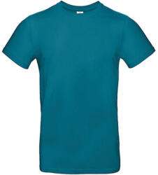 B and C Csomag akciós póló (minimum 3 db) Férfi rövid ujjú póló B&C #E190 T-Shirt -XS, Díva kék