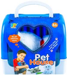  Catelus din plus, cu accesorii si cusca RB40471