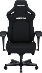 Anda Seat Kaiser 4 Premium Gaming Chair - XL size - Black Fabric (AD12YDDC-XLL-20-B-CF)