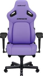 Anda Seat Kaiser 4 Premium Gaming Chair - L Size Purple PVC (AD12YDDC-L-20-V-PV/C)