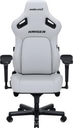 Anda Seat Kaiser 4 Premium Gaming Chair - L Size White PVC (AD12YDDC-L-20-W-PV/C)