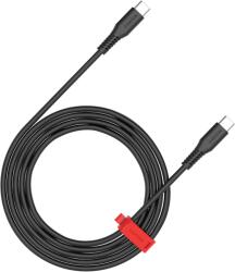 CANYON Cablu de date Canyon CC60SC, USB-C - USB-C, 2m, Black (CNS-CC60SC20B)