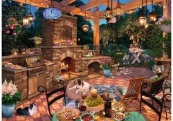 Ravensburger 12000280 - Nyári konyha - 1000 db-os puzzle (12000280)