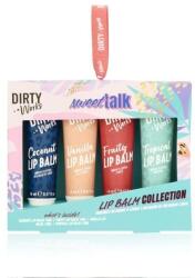 Dirty Works Ingrijire Buze Sweet Talk Lip Balm Collection Set ă