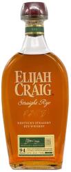 Elijah Craig Straight Bourbon RYE Whiskey 0.7L, 47%