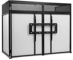 VONYX DB6 Pro Összecsukható DJ állvány TV tartóval + hordtáska