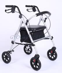 GM 4259 ACÉL Rollátor négykerekű EZÜST
