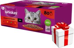 Whiskas Whiskas Adult Classic Meals in sauce 80x85 g + MEGLEPETÉS A MACSKÁNAK