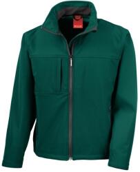 RESULT Férfi Softshell Premium 3 rétegű teljesítmény kabát (vízálló, szélálló és L zöld