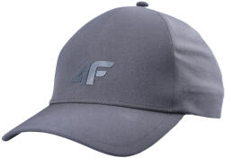 4F Unisex felnőtt logós baseballsapka baseball sapka szürke