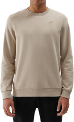 4F Férfi egyszínű pulóver Pull Over Sweatshirt 3XL bézs