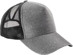 Result Headwear Unisex felnőtt New York Sparkle Trucker sapka szürke