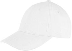 RESULT Unisex Core Memphis 6 paneles baseball sapka fehér
