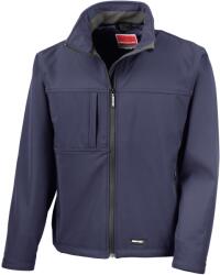 RESULT Férfi Softshell Premium 3 rétegű teljesítmény kabát (vízálló, szélálló és 3XL kék