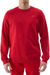 4F Férfi egyszínű pulóver Pull Over Sweatshirt 2XL vörös