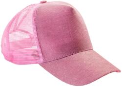 Result Headwear Unisex felnőtt New York Sparkle Trucker sapka rózsaszín