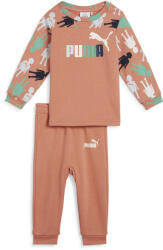 PUMA x PLAYMOBIL® Crew Jogger szett kisgyermekeknek PUMA Deeva Peach Pink 3 - 4 EVES rózsaszín