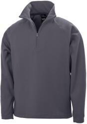RESULT Férfi Core Micron AntiPill Fleece felső 3XL barna|szürke