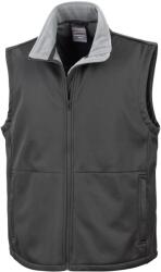 RESULT Férfi Core Soft Shell Bodywarmer kabát XL fekete