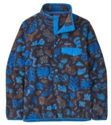 Patagonia Lightweight Synch Snap-T Pulover Women Hanorac Across Oceans: Pitch Blue XS