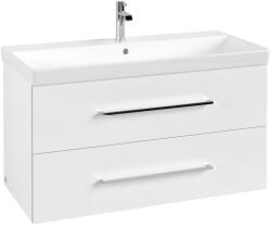 Villeroy & Boch Villeroy & Boch Avento fürdőszobai alsószekrény 2 fiókos crystal white A89200B4 (A89200B4)