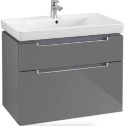 Villeroy & Boch Villeroy & Boch Subway 2.0 fürdőszobai alsószekrény 2 fiókos glossy grey A91400FP (A91400FP)