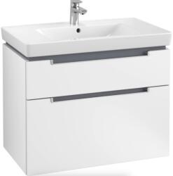 Villeroy & Boch Villeroy & Boch Subway 2.0 fürdőszobai alsószekrény 2 fiókos matt white A91400MS (A91400MS)