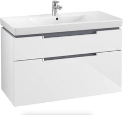 Villeroy & Boch Villeroy & Boch Subway 2.0 fürdőszobai alsószekrény 2 fiókos glossy white A91500DH (A91500DH)