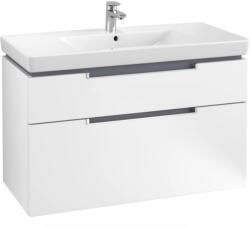 Villeroy & Boch Villeroy & Boch Subway 2.0 fürdőszobai alsószekrény 2 fiókos matt white A91500MS (A91500MS)