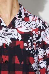 Neil Barrett Риза Neil Barett LOOSE HAWAIIAN CHECK WITH BOLTS (PBCM186.V024.1495)